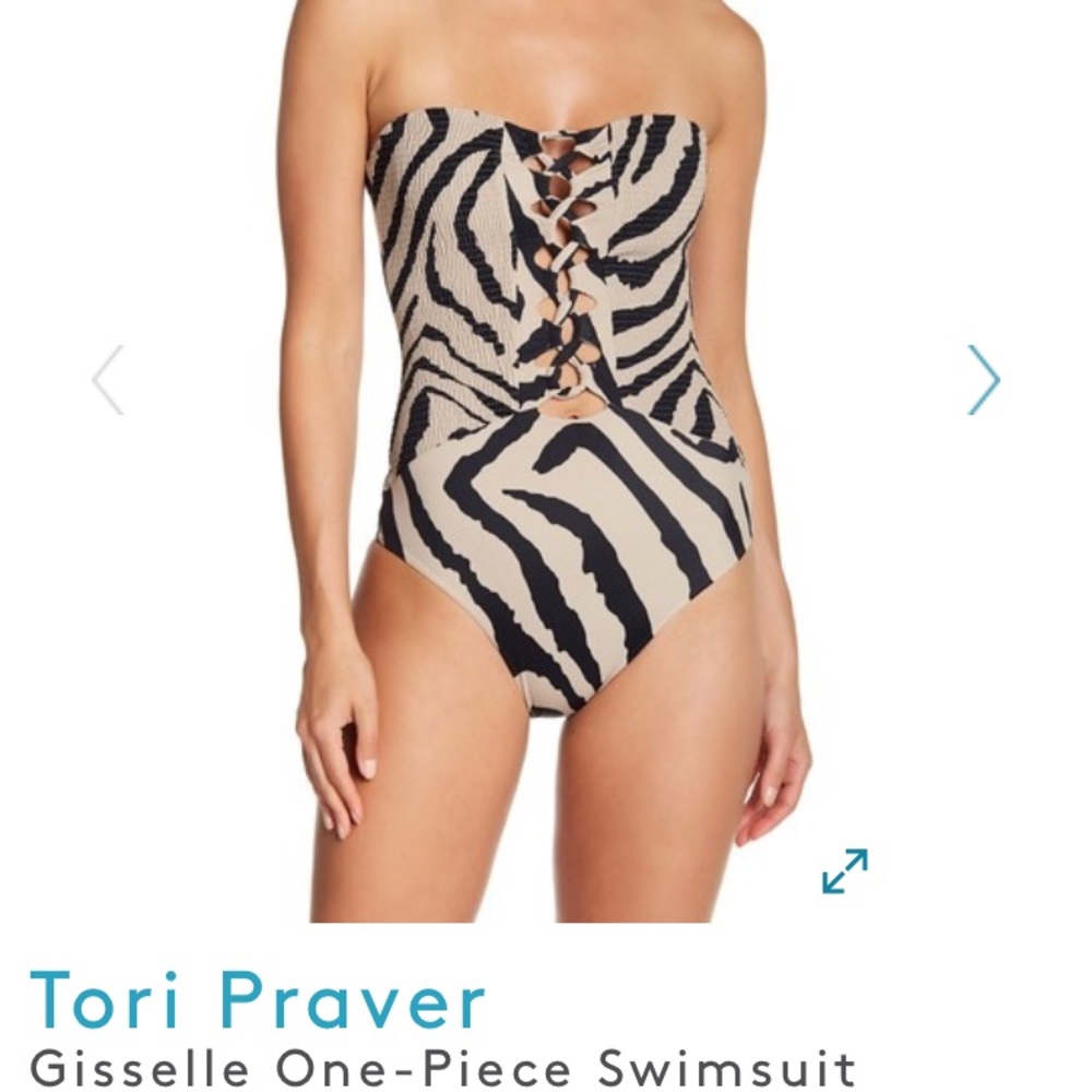 NWOT Tori Praver Giselle one piece.